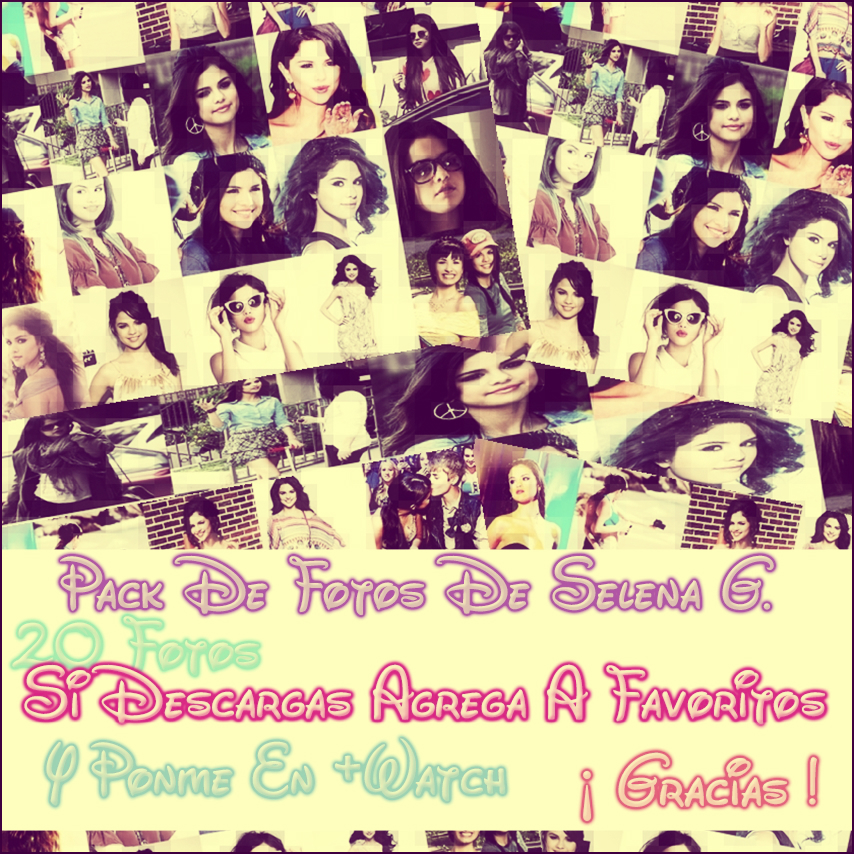 Pack De 20 Fotos De Selena Gomez by MelanySol on DeviantArt
