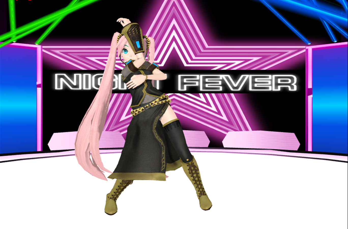 DT Luka-Style Miku: Miku Miku Night Fever (Video)