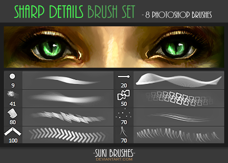 Sharp Details Brush Set