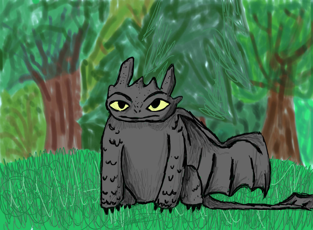 Toothless is tired or your shit. by Jacquelyn-Rainbow on DeviantArt