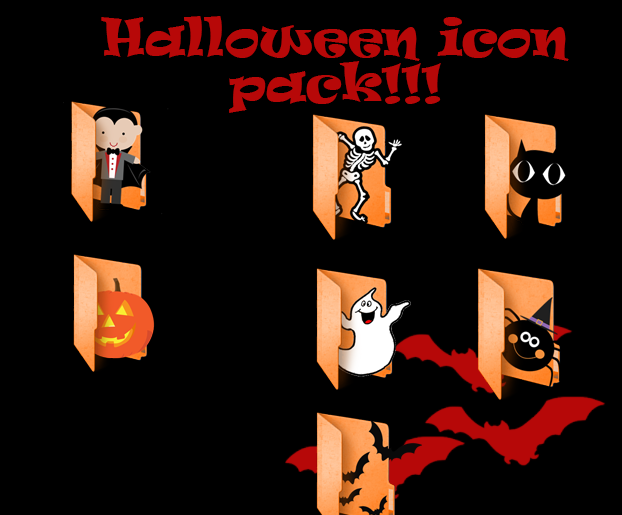 Halloween icon pack!!! by BrunoEdits on DeviantArt