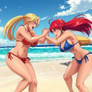 Bikini Pin Down.