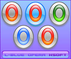 L-blue Opera Icons