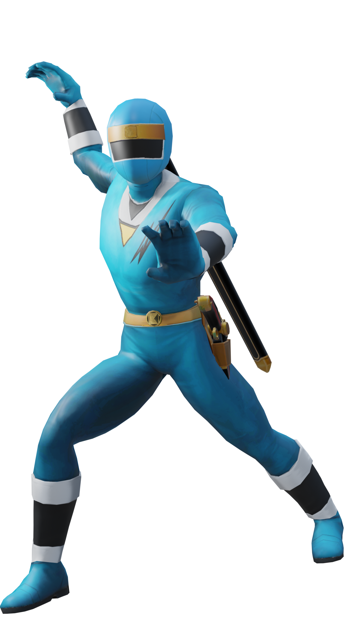 [DL|FBX] Blue Alien Ranger/Ninja Blue Saizou by Stradel on DeviantArt