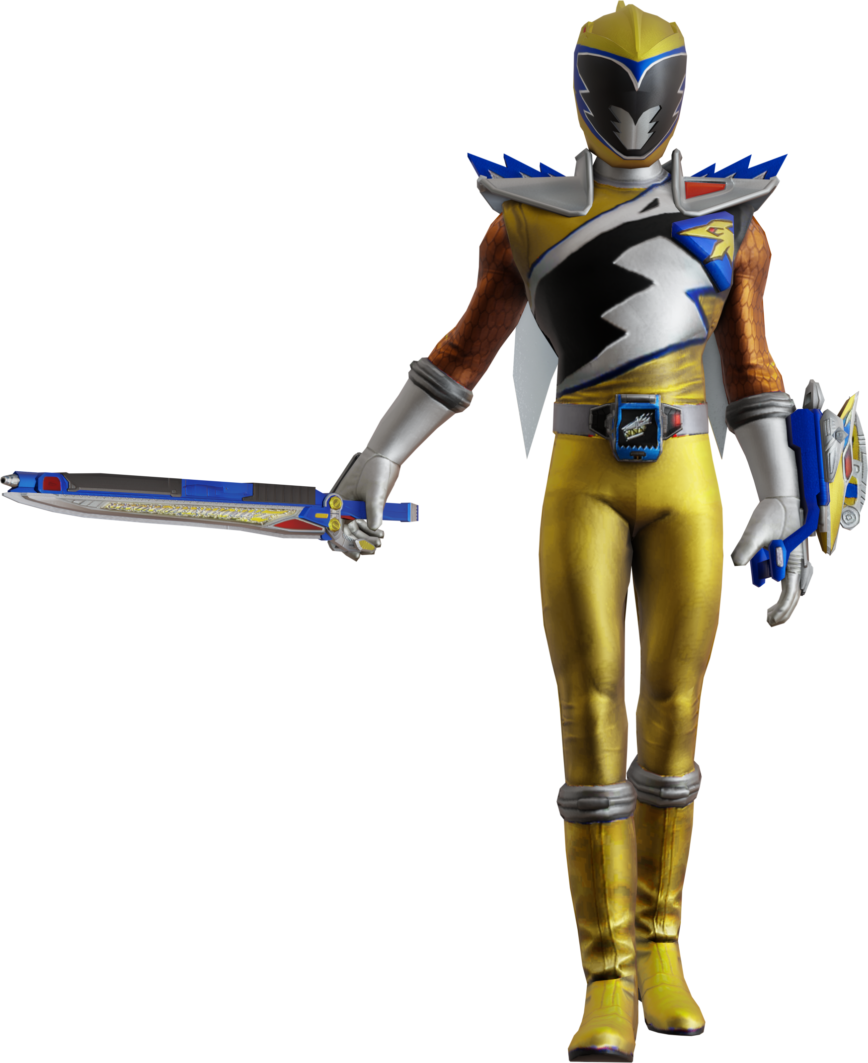 [DL|FBX|CUSTOM] Dino Charge Gold Legacy War Style by Stradel on DeviantArt