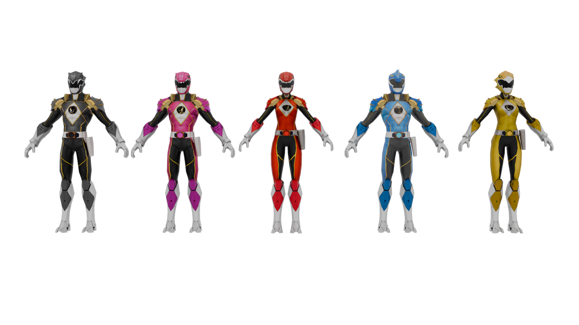 [DL|FBX|Custom] Power Rangers Prime (My Version) by Stradel on DeviantArt