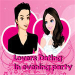 Lovers Dating in Evening Party