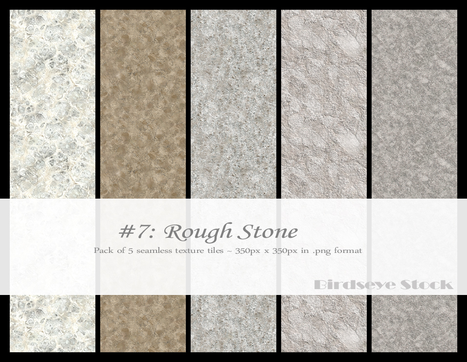 Rough Stone by BirdseyeStock