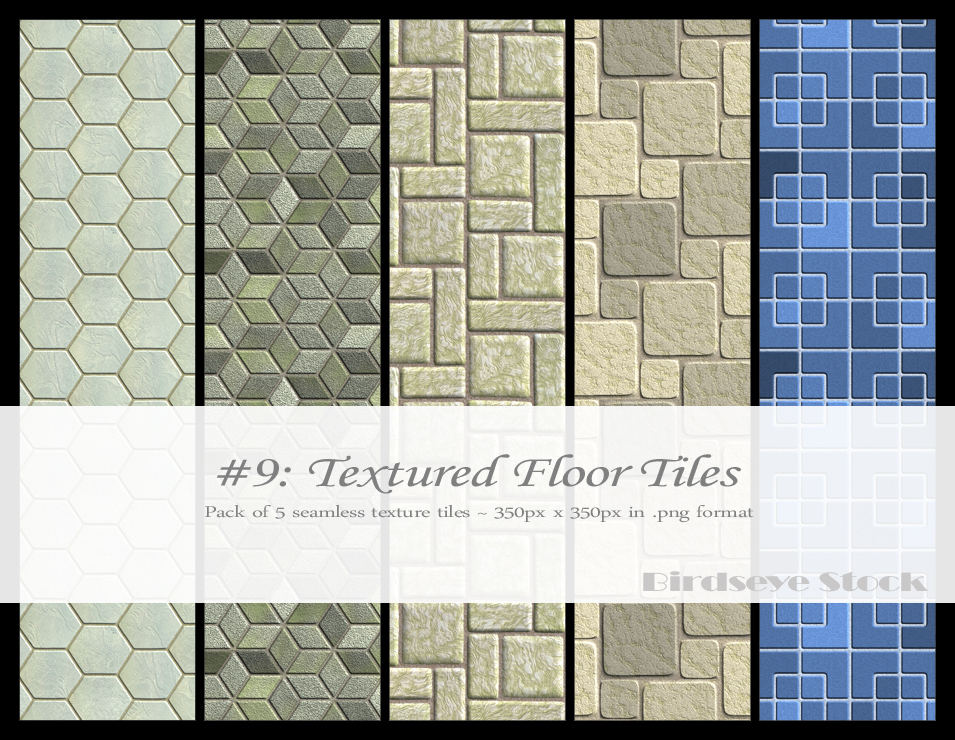 Textured Floor Tiles