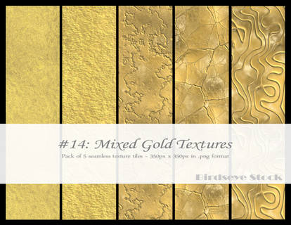 Mixed Gold Textures