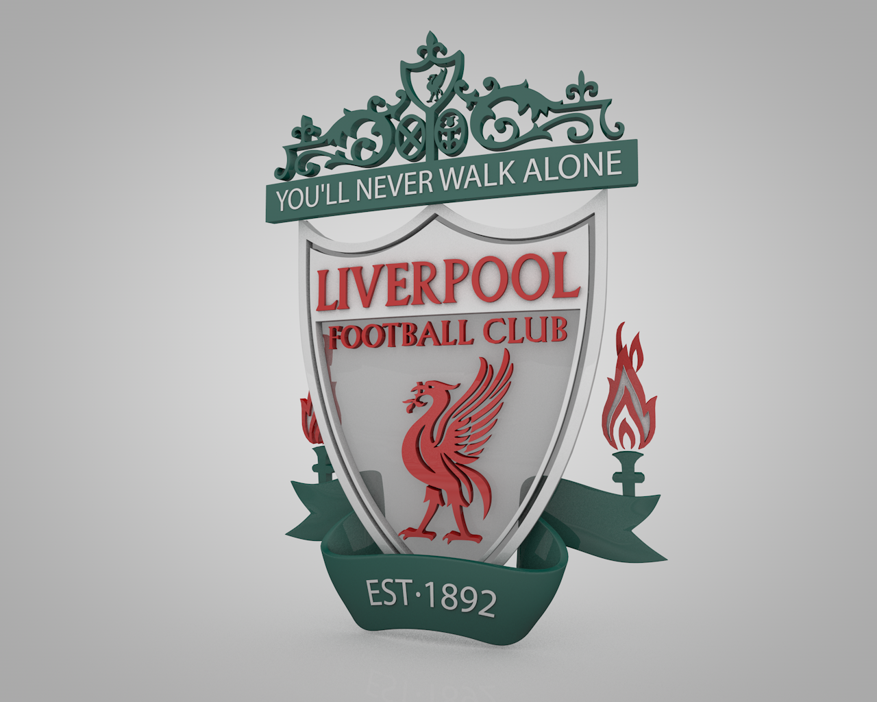 Liverpool fc 3d logo