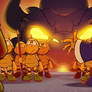Super Mario Replay : Kamek's scene