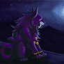 Speedpaint: Cat in the Moonlight