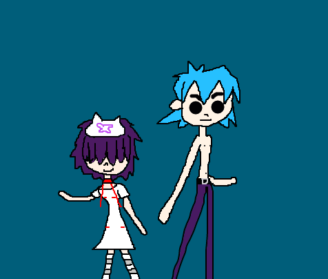 2D And Noodle by Mileymouse101 on DeviantArt