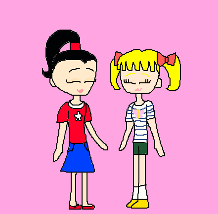 Amy And Michelle by Mileymouse101 on DeviantArt