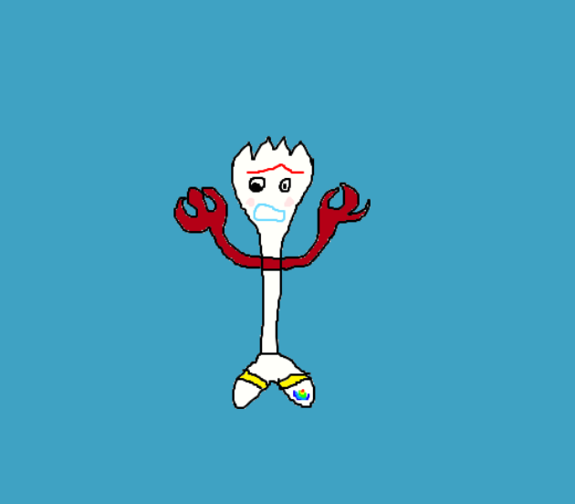 Forky by Mileymouse101 on DeviantArt