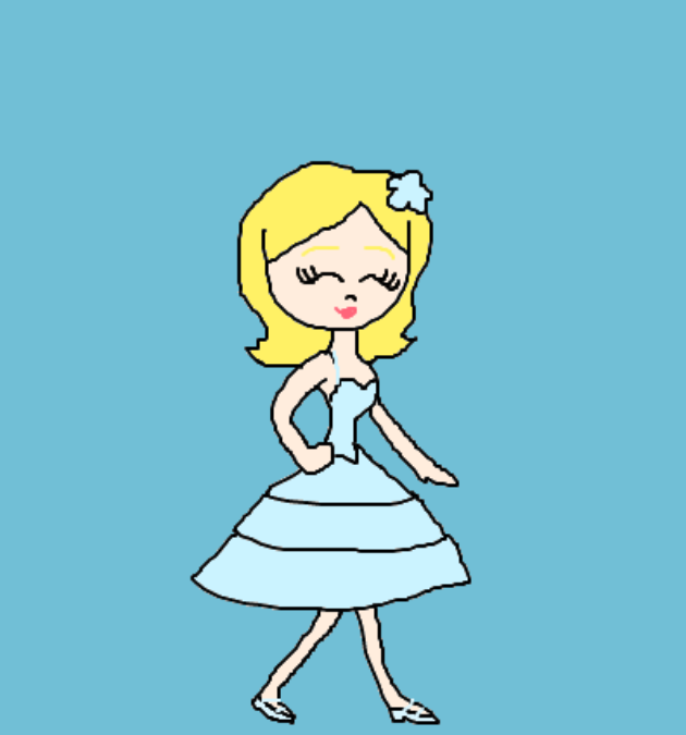 Glinda's Light Blue Dress by Mileymouse101 on DeviantArt