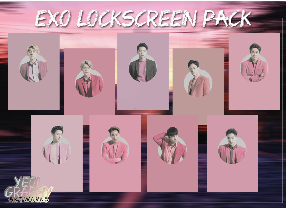 Exo Lockscreen Pack 1