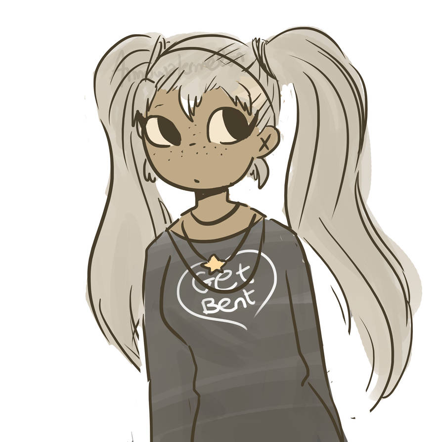 just a girl by AimeDrawsSomething on DeviantArt