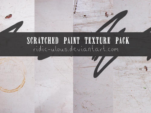 Scratched Paint Texture Pack