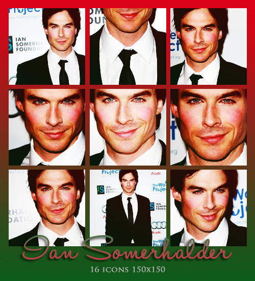 Ian Somerhalder Icons by McOlussska on DeviantArt