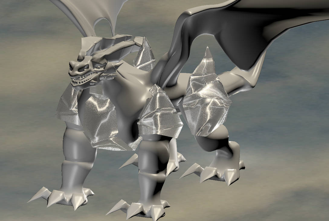 Armored dragon by Krylew on DeviantArt