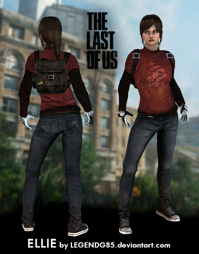 Ellie - The Last of Us by JA-Renders on DeviantArt