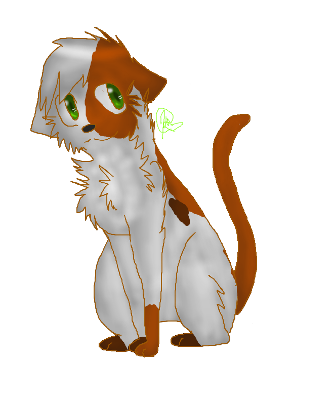 Meow I'm a cat -art trade-