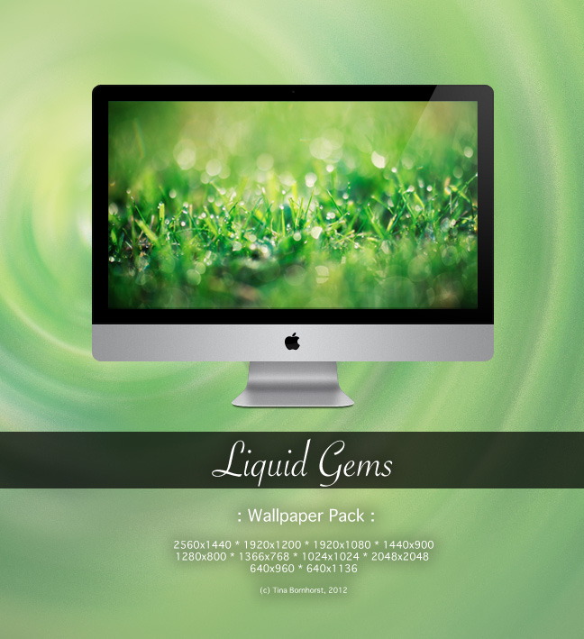 Liquid Gems - Wallpaper Pack -