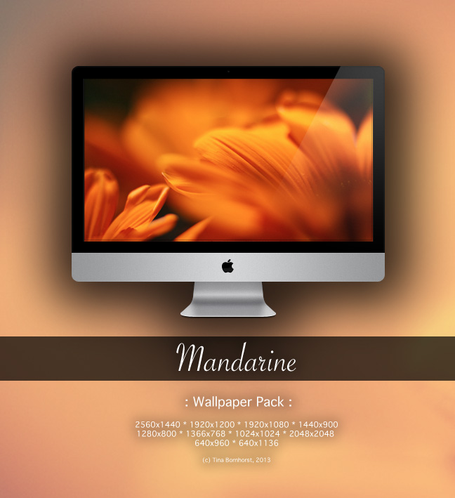 Mandarine -Wallpaper Pack-