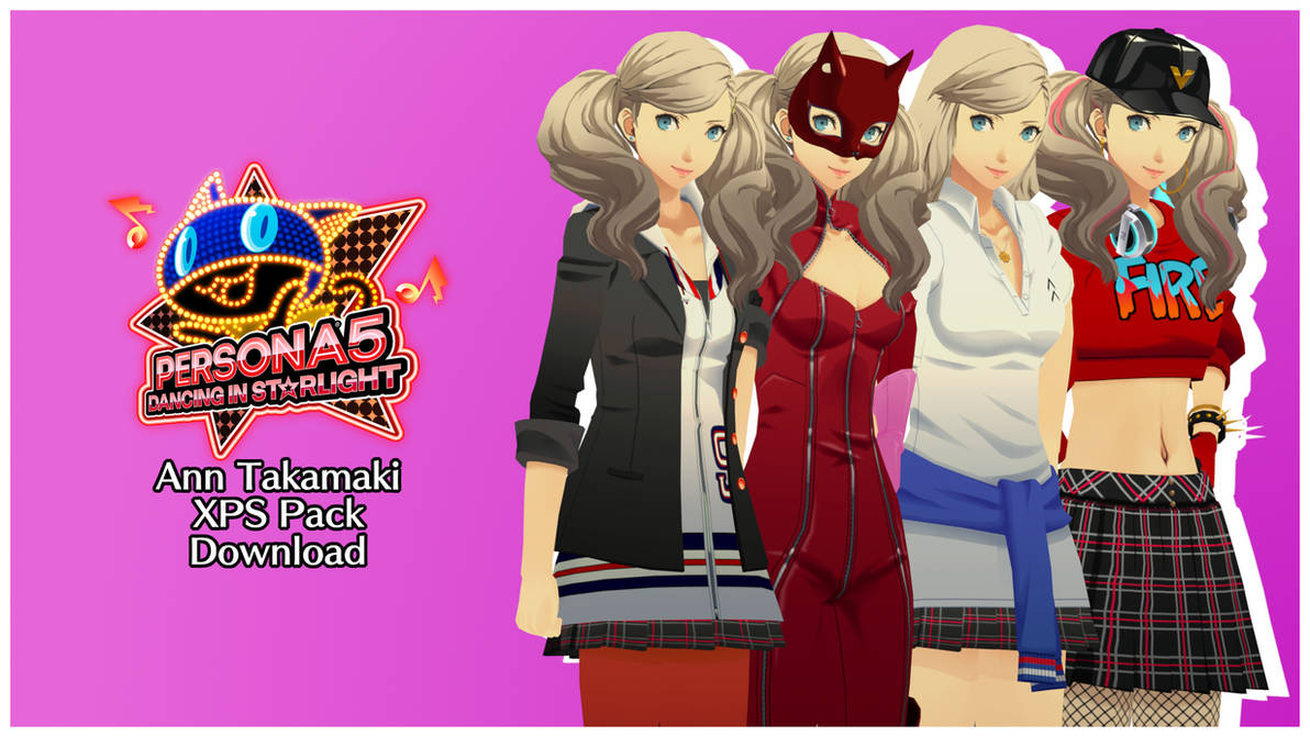 Persona 5 DSN - Ann Takamaki XPS Pack (Download) by ApricotHere on