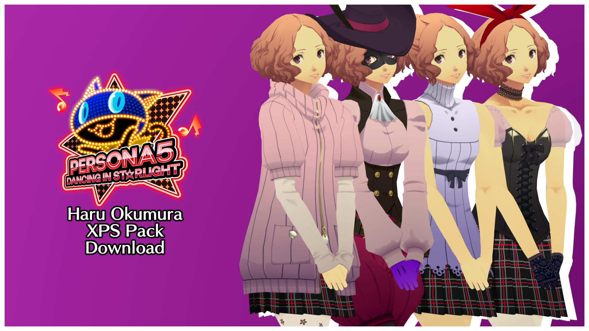 Persona 5 DSN - Haru Okumura XPS Pack (Download) by