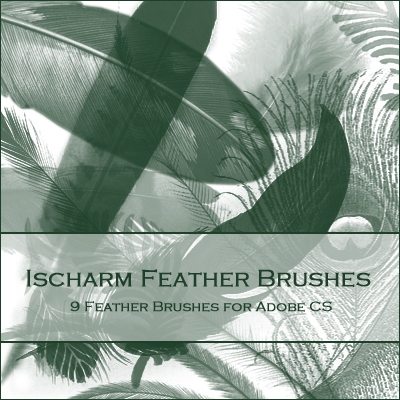 Ischarm Feather Brushes