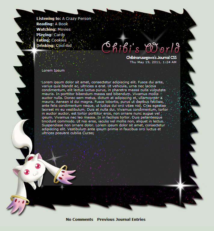 Chibi's Journal CSS