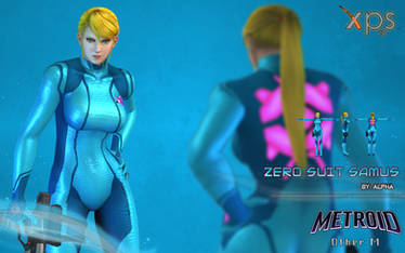 Metroid: Other M - Samus Aran (Zero Suit) UPDATED