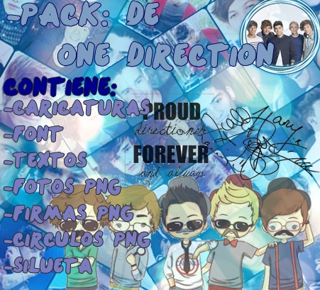 One direction -Pack Imagenes,Textos,Firmas etc..