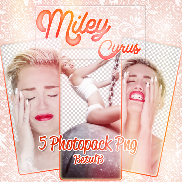 Miley Cyrus Png Pack.