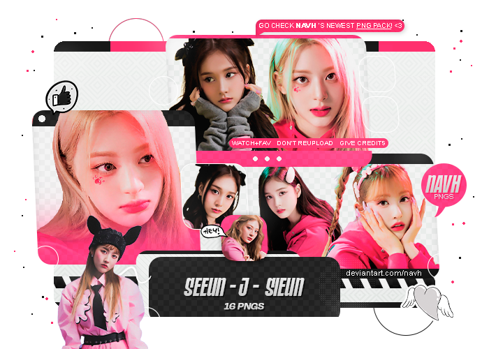 [PNGPACK] STAYC - SEEUN X J X SIEUN TB TEASERS by navh on DeviantArt