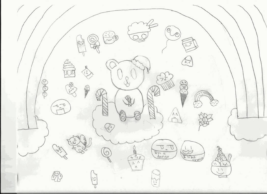 mr. Bear in candy land by animefairy14 on DeviantArt