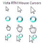 Vista RTM Mouse Cursors