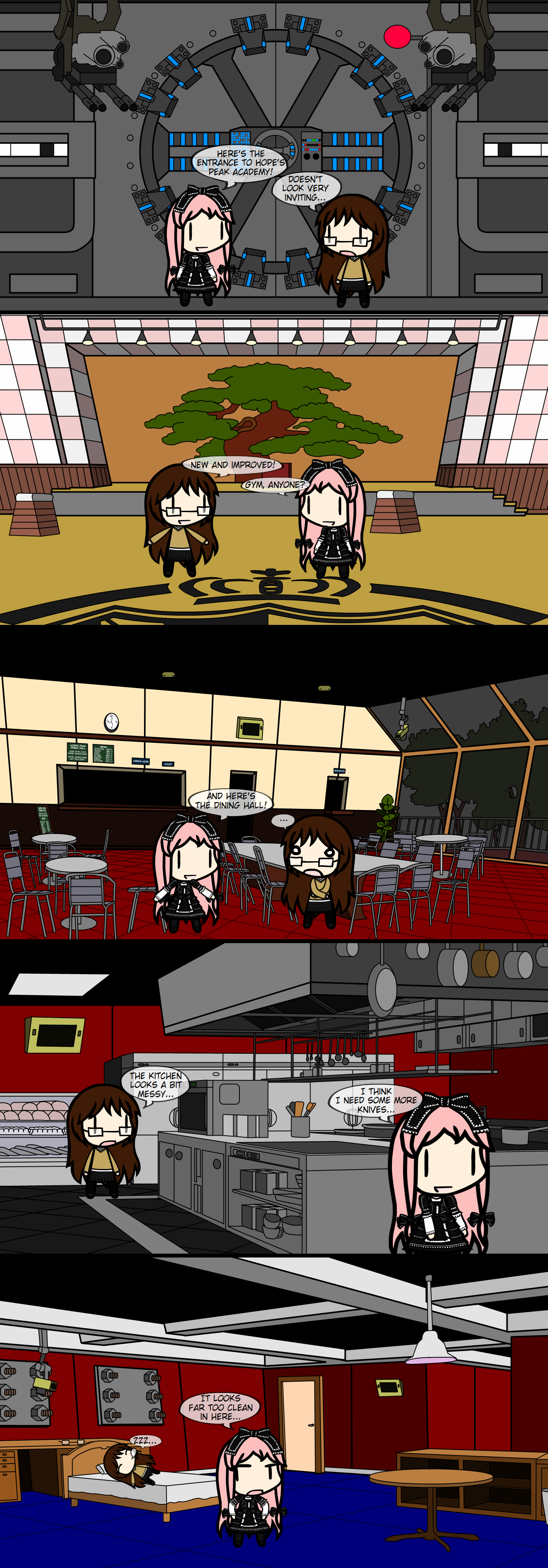 Danganronpa Walfas Backgrounds 1 By Lyhokoleaci On Deviantart