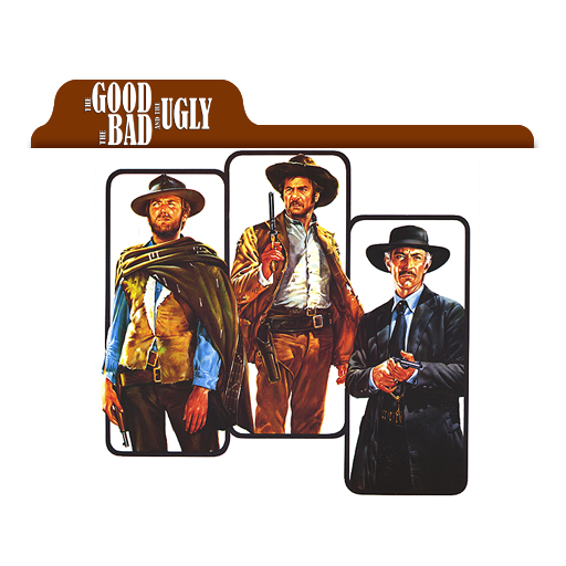 The Good ,The Bad and The Ugly Folder Icon by AymanB5 on DeviantArt