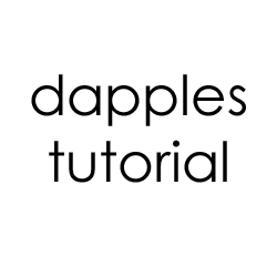 dapples tutorial