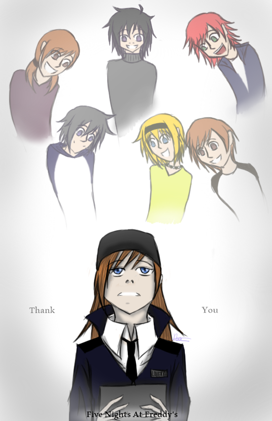FNAF Thank You by LoverRx on DeviantArt