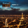Paris night sky HD wallpaper