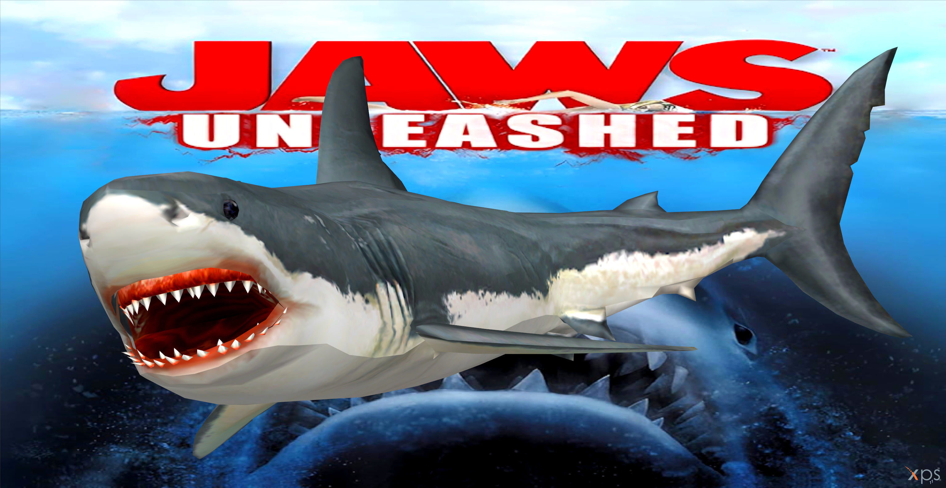 Jaws Unleashed Shark - XPS Model by Godzillajack2 on DeviantArt