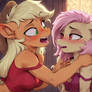 Applejack and Flutterbat (Video)