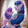 Flurry Heart Shining Armor Hug (Video)