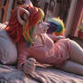 Rainbow Wolf Surprise Sunrise (Video)