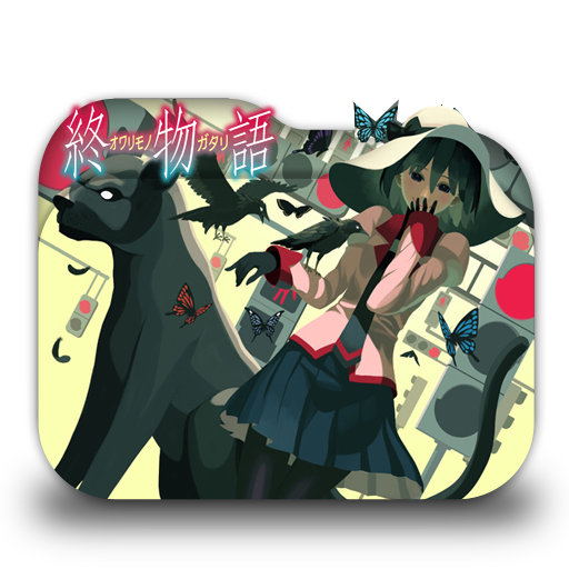 Owarimonogatari Folder Icon ku by MJI13 on DeviantArt